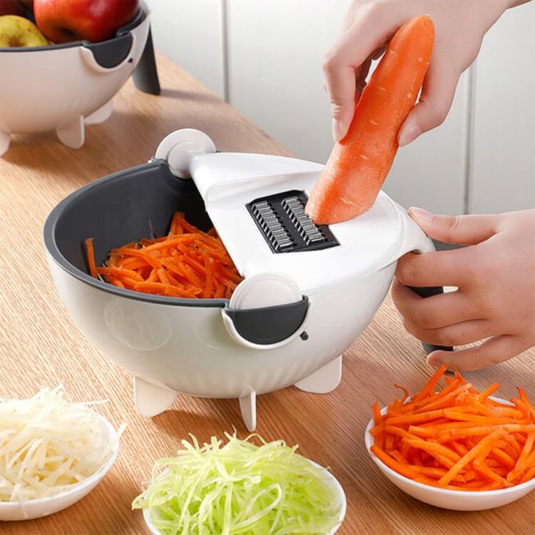 VeggiPro - 7-in-1 vegetable cutter with accessories