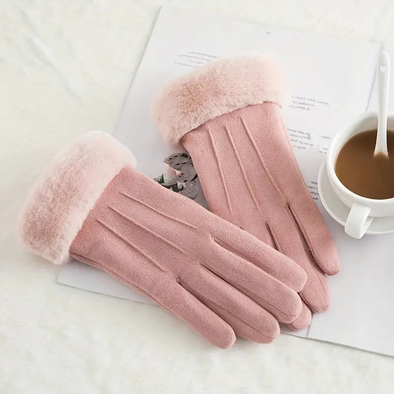 PlushPalm - Velvet Gloves with Thickening [Last Day Sale]
