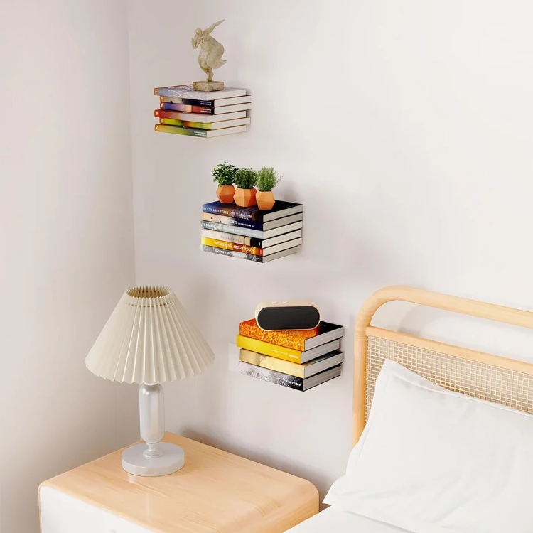 Buy 1+1 FREE | FloatyBooks - Invisible floating bookshelves 