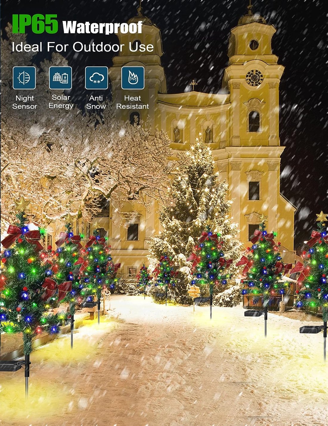 Buy one and get one free | SunLitTree™ - Solar Christmas Tree Lights [Last Day Sale]
