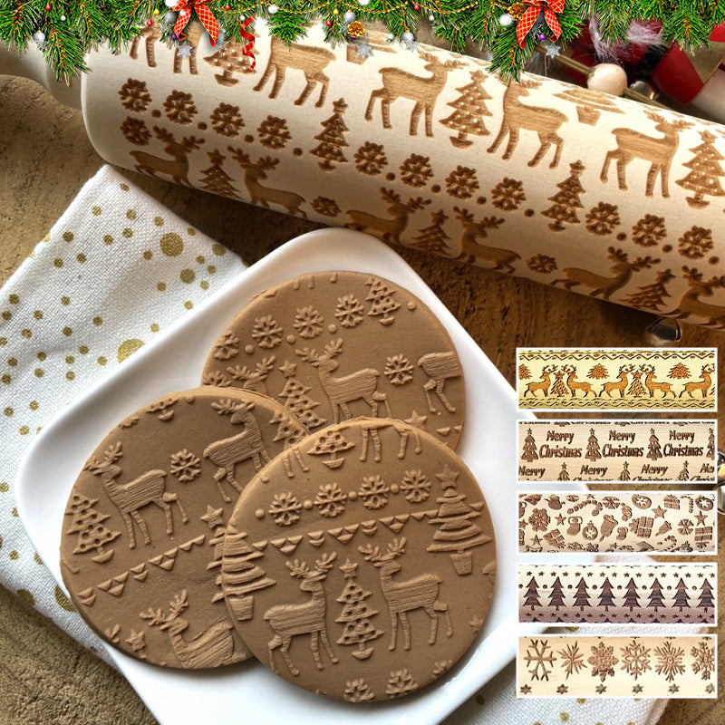 ChristmasRoller™ - Christmas Cookie Rolling Pin [Last Day Sale] 