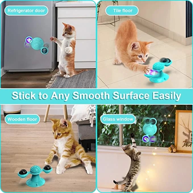 SpinPaw™ - Endless fun &amp; exercise for your cat!