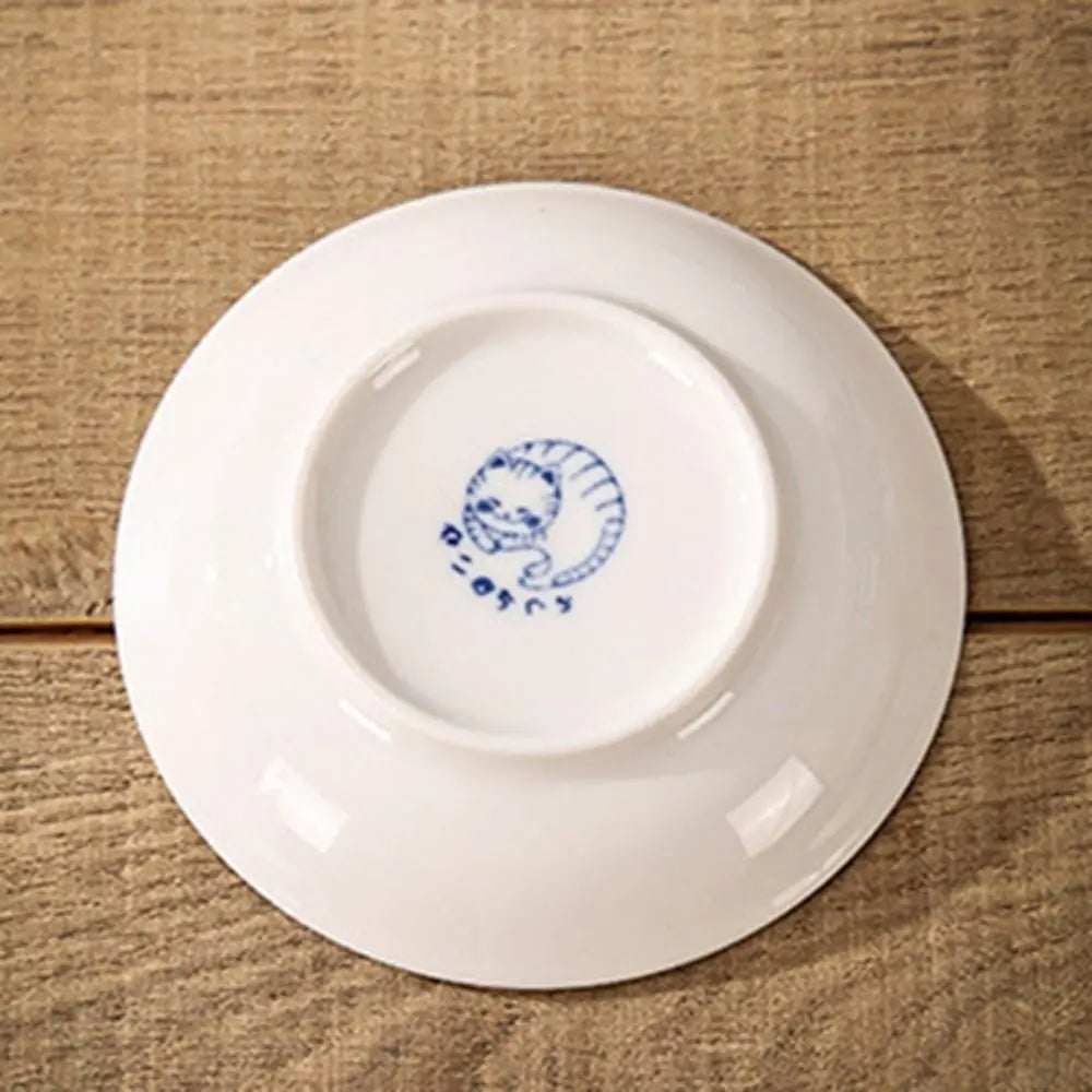 Keramisch sauskommetje in de vorm van een kat