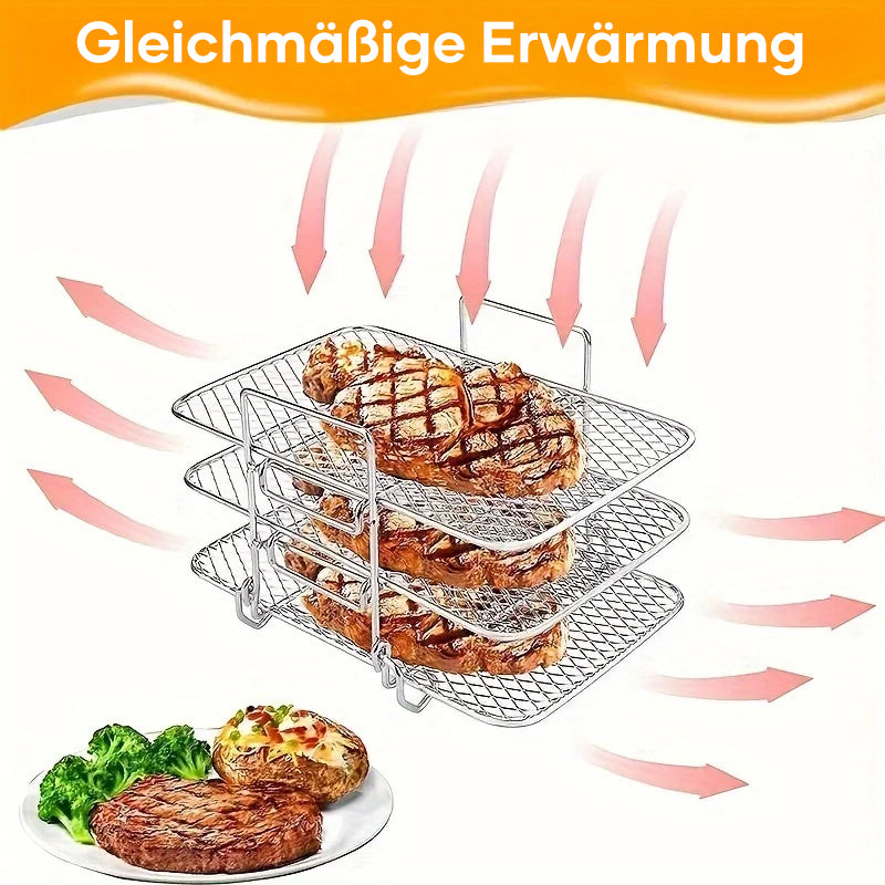 SteelStack - Multi-Layer Stainless Steel Grill [Last Day Sale]