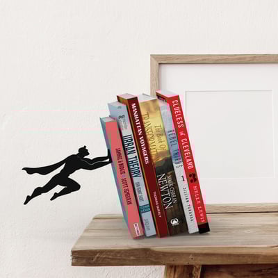 HeroHold - The superhero bookends