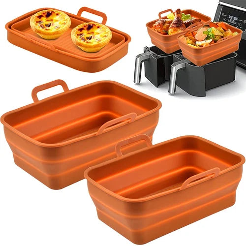 FryTray - Foldable silicone baking tray for the hot air fryer