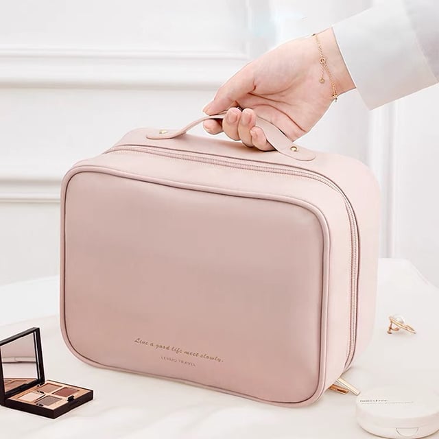 GlamiZen - Multi-compartment cosmetic bag for stylish organization