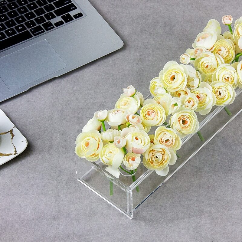 RectaVase™ - Rectangular acrylic flower vase [Last day sale]
