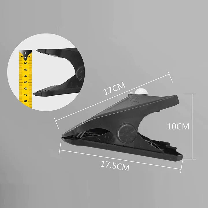 50% OFF | SolarCling - Solar-powered clamp lighting