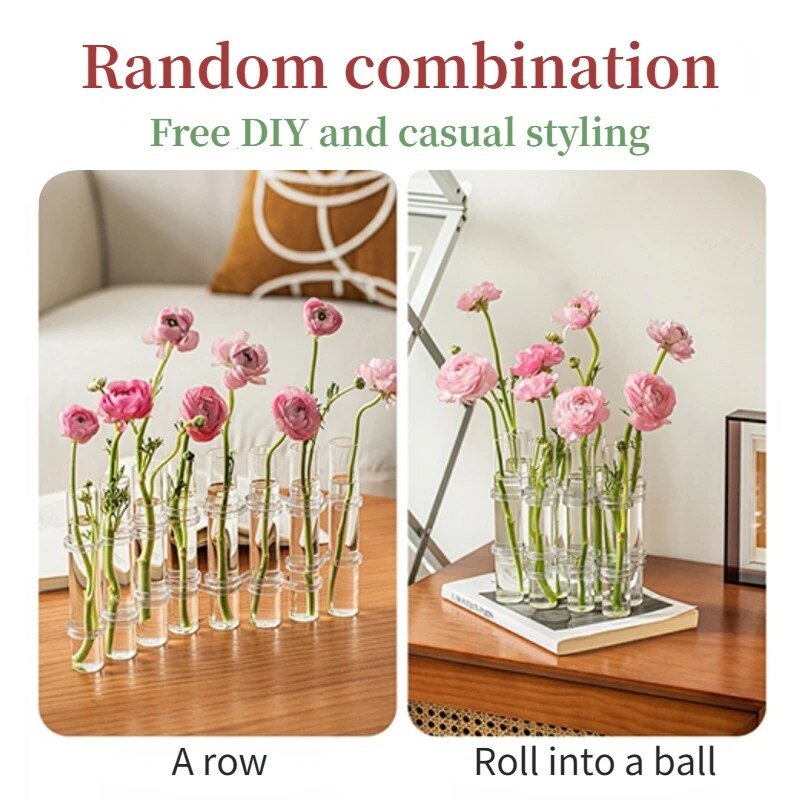 50% OFF | MultiVase™ - Collapsible Tubular Flower Vase [Last Day Sale]