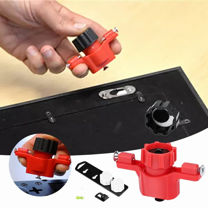 EasyAlign - Screwless Wall Hole Finder with Spirit Level [Last Day Sale]