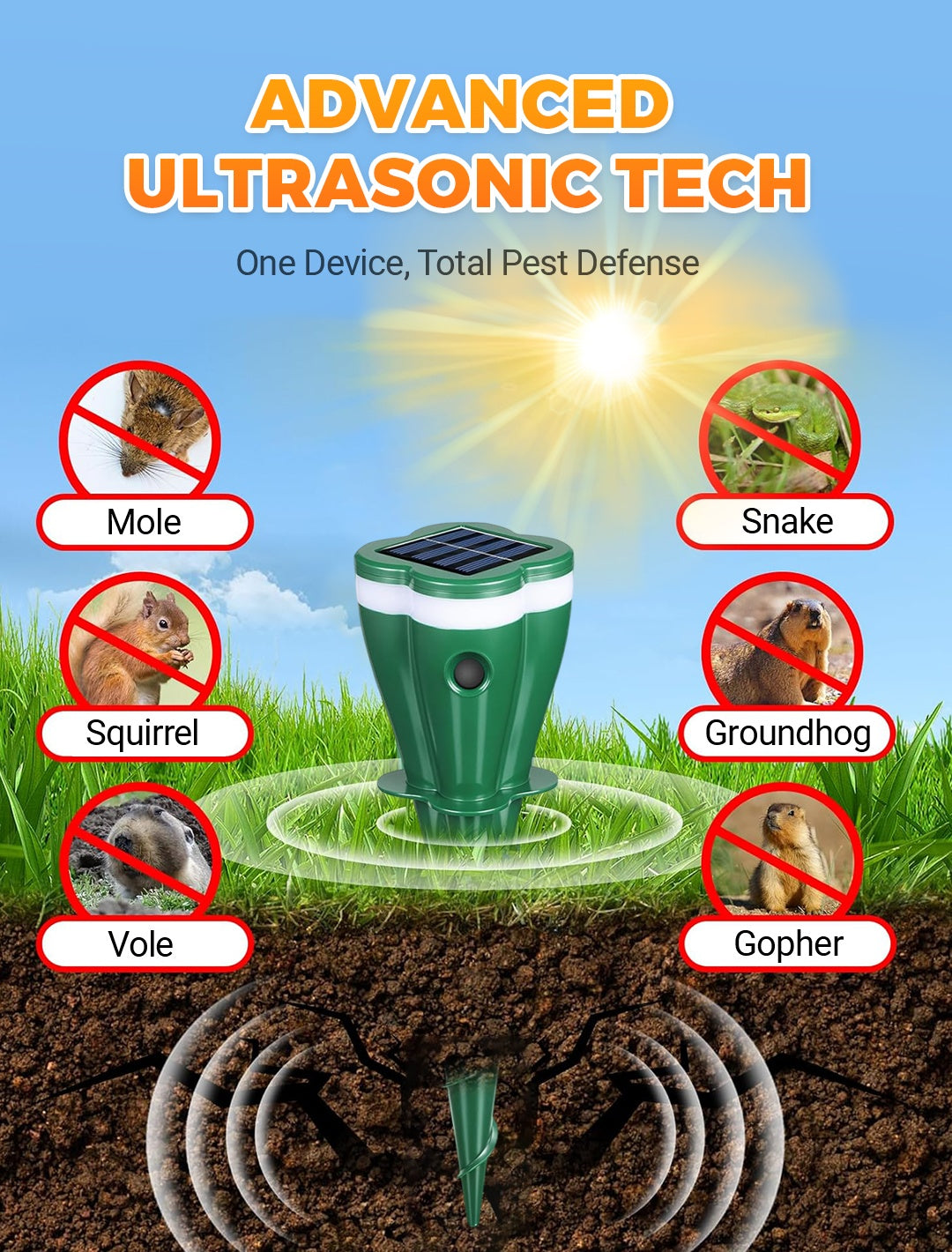 Buy one and get one free | VibraGreen - Peace and quiet for your garden
