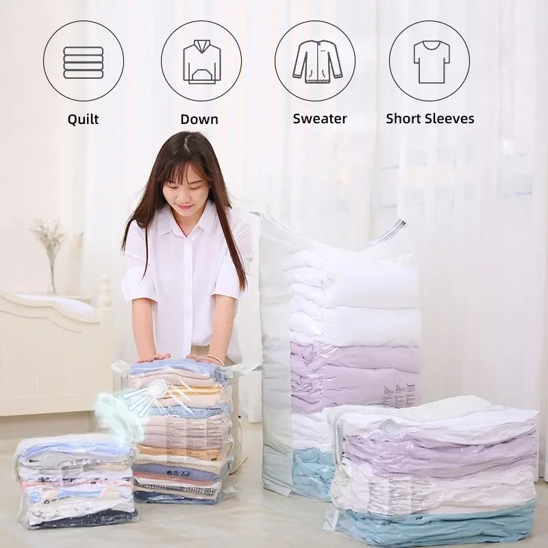 CompactSeal - Non-pumping compression bag