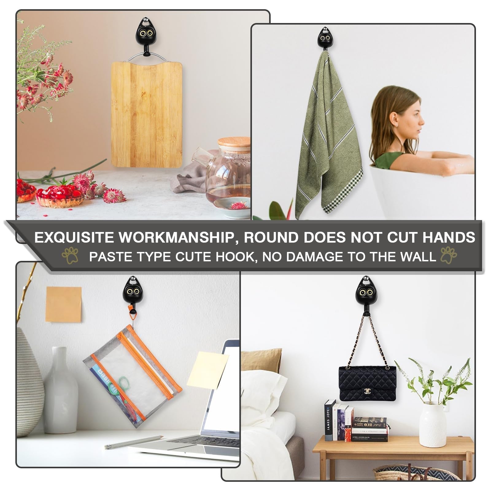 Buy One Get One Free | PawHook™ - Cute cat hooks for more organization!