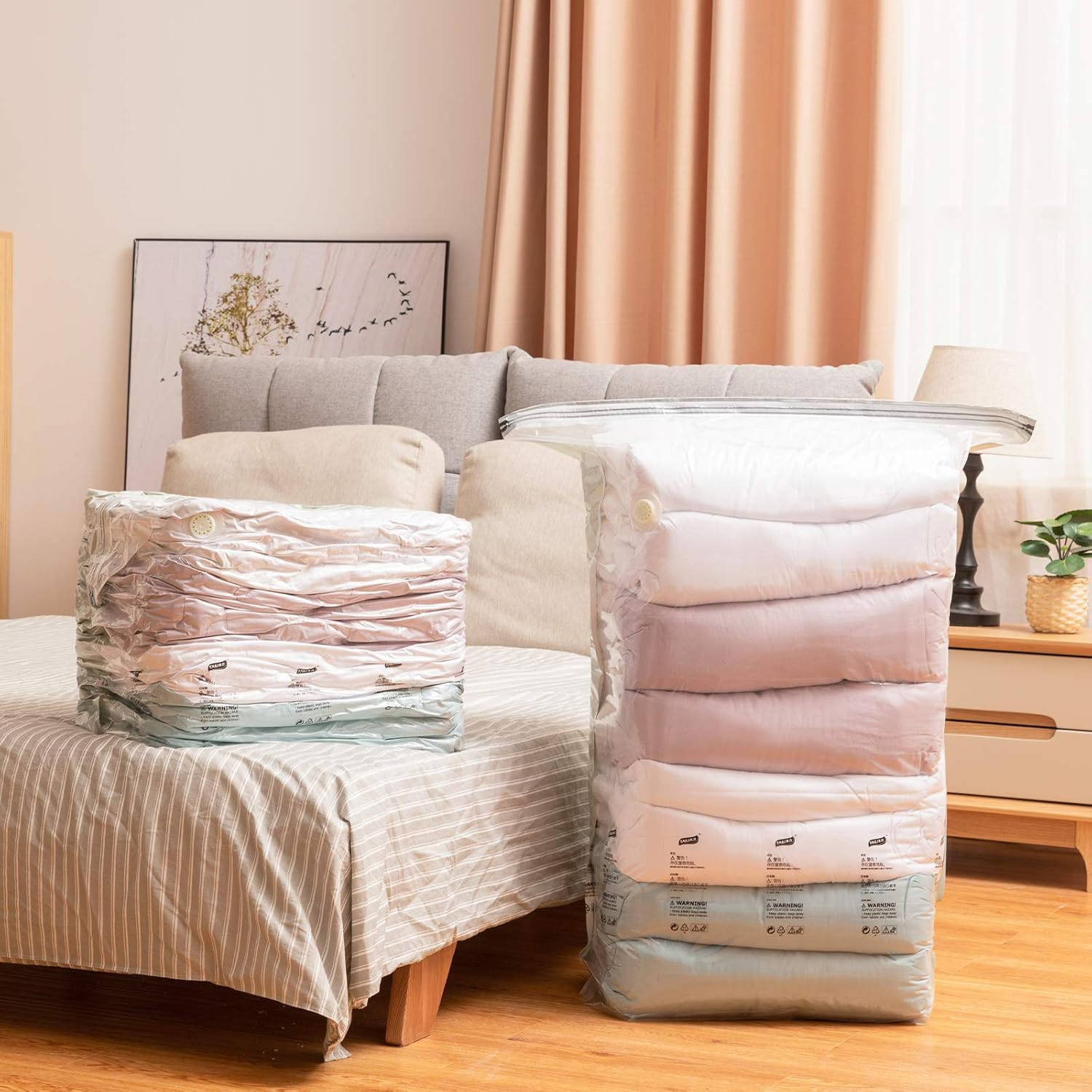 CompactSeal - Non-pumping compression bag