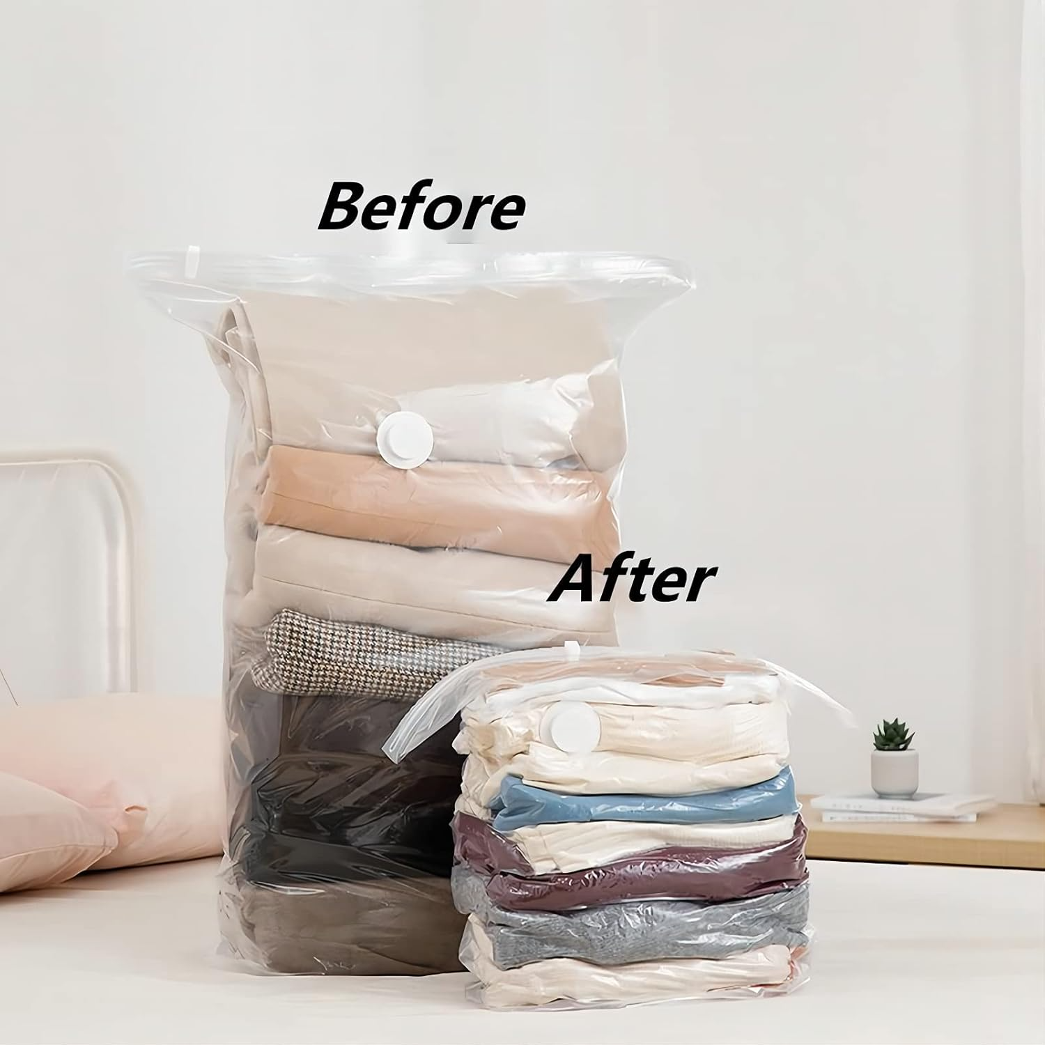 CompactSeal - Non-pumping compression bag