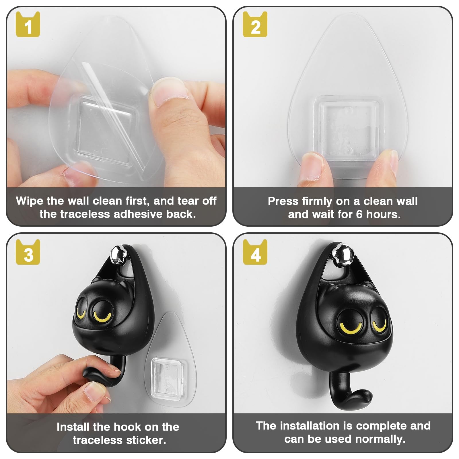 Buy One Get One Free | PawHook™ - Cute cat hooks for more organization!