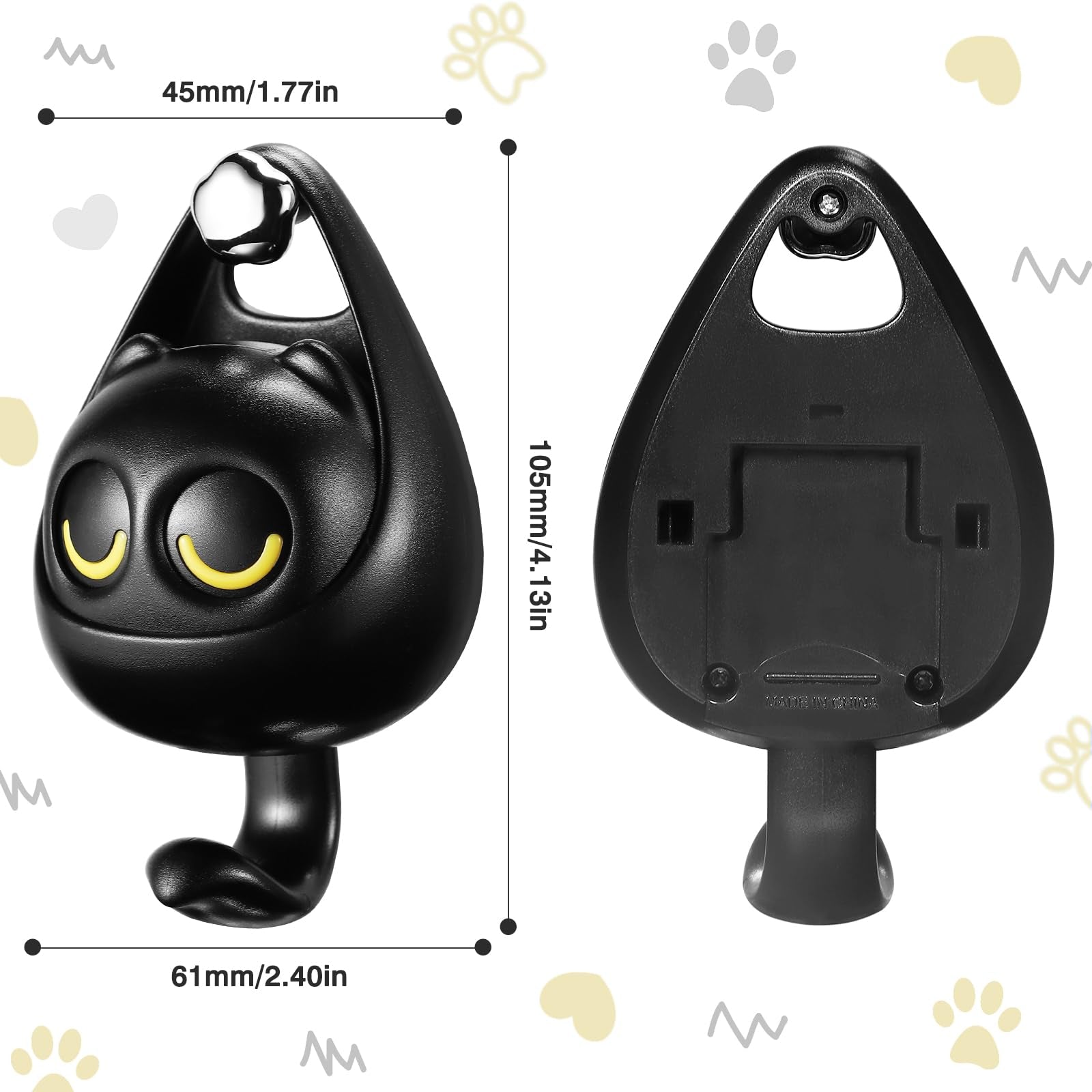 Buy One Get One Free | PawHook™ - Cute cat hooks for more organization!