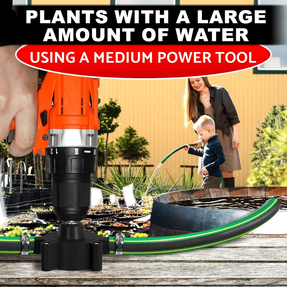 DrillPump Pro - Your drill becomes a mobile pump