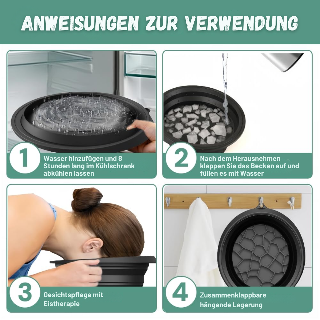 Keramische Gezichtsbadkommen voor Stralende Huidrituelen