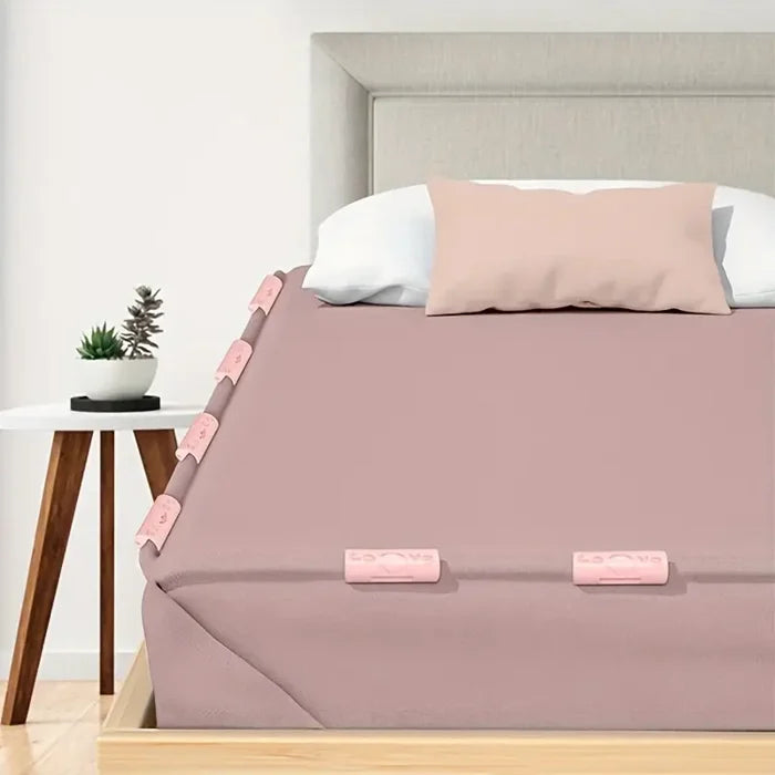 6+6 FREE | LinenClipper - New Sheet Gripper Sheet Clips [Last Day Sale] 