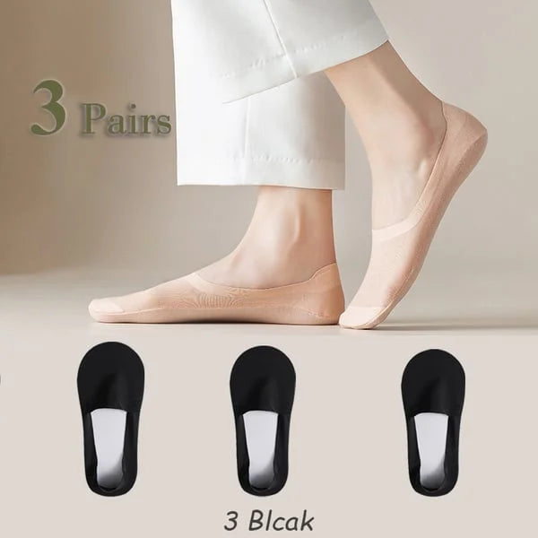 3+3 FREE | CoolSox - Non-slip and invisible socks [Last day of sale]