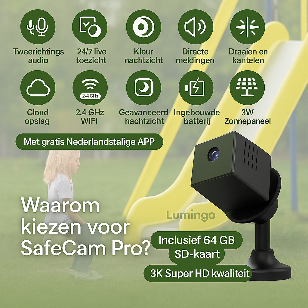 SafeView Max - Monitor everything without Wi-Fi or electricity!