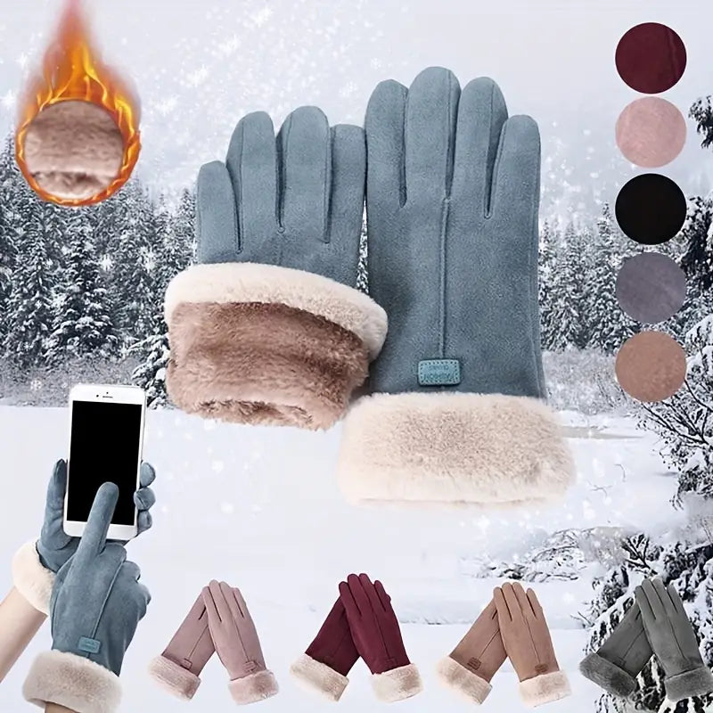PlushPalm - Velvet Gloves with Thickening [Last Day Sale]