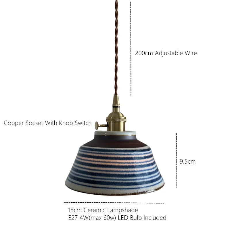 Ceramische hanglamp