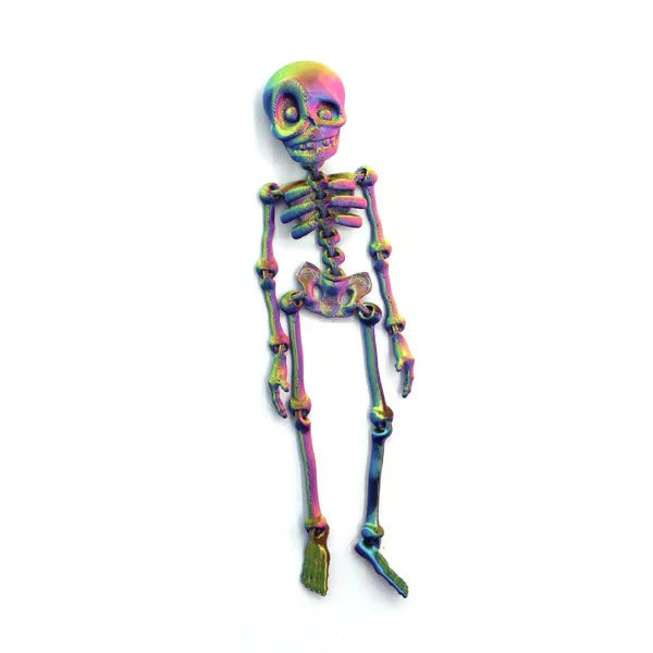 Griezelige Skelet Koelkastmagneet voor Halloweendecoratie