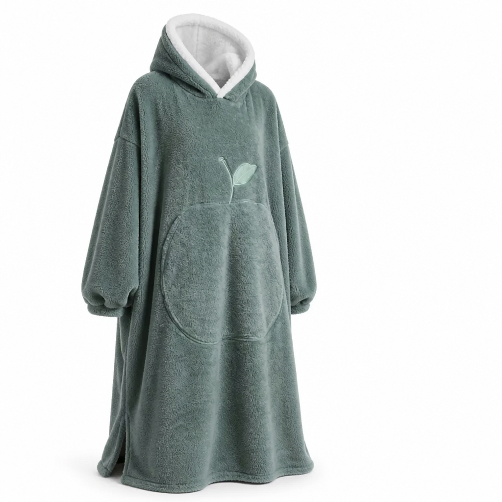 Oversized fleecehoodie | Zachte fleece | Kangoeroezak | Comfortabele pasvorm