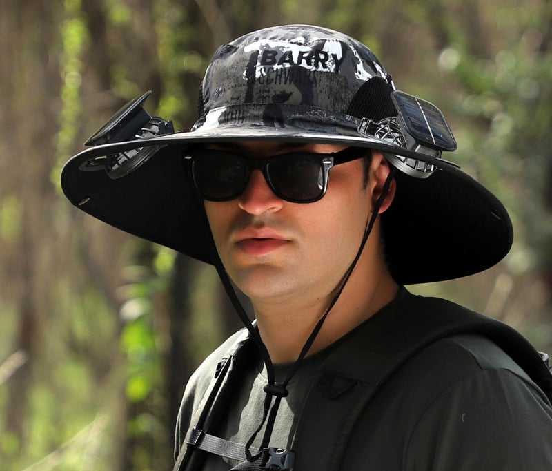 AirShade - Sun hat with integrated fan