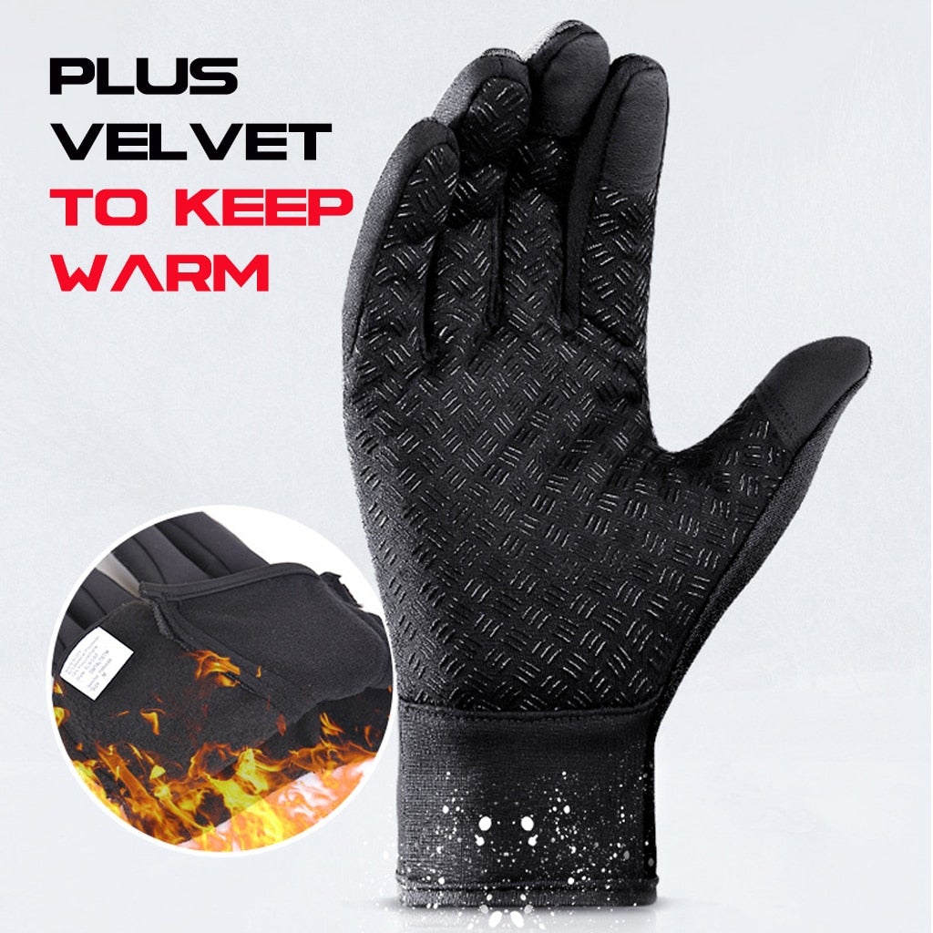 Waterdichte thermische handschoenen met touchscreencompatibiliteit