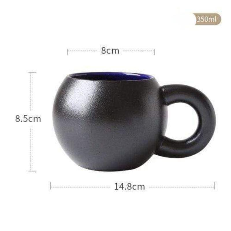 Handgemaakte Keramische Nijl Mok voor Dagelijks Koffiegenot