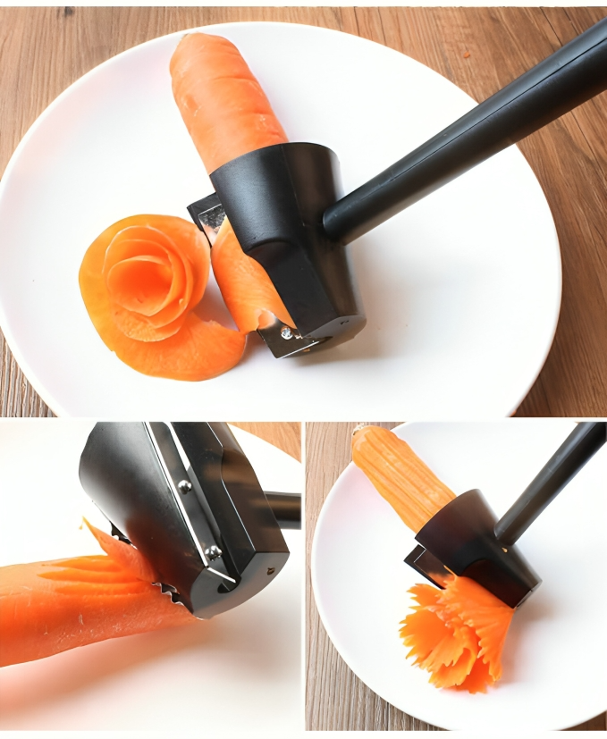 Buy 1+1 FREE | BlossomCut™ - Flower-Shaped Spiral Cutter for Vegetables [Last Day Sale]
