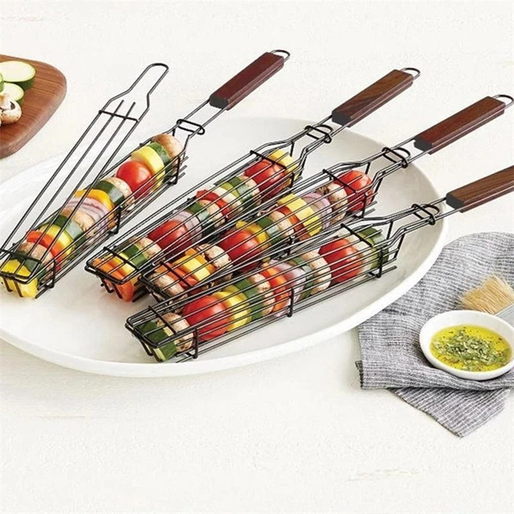 50% OFF | KabobBasket - Reusable BBQ Grill Baskets - [Last Day Sale]