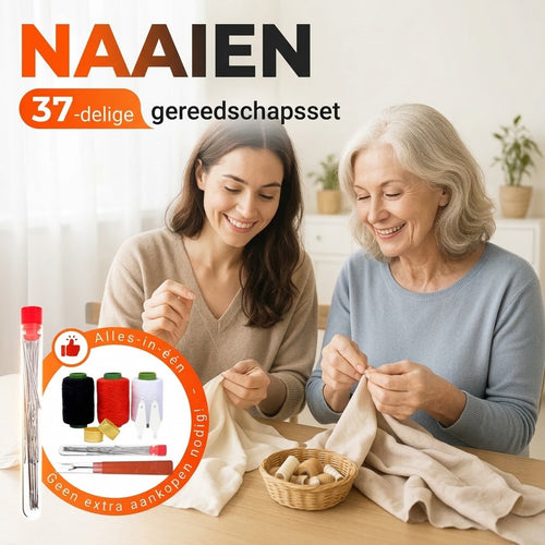Draagbare Stikora-naaiset voor kleine kledingreparaties