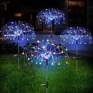 GlowBurst - solar-powered fireworks for your garden - completely without electricity