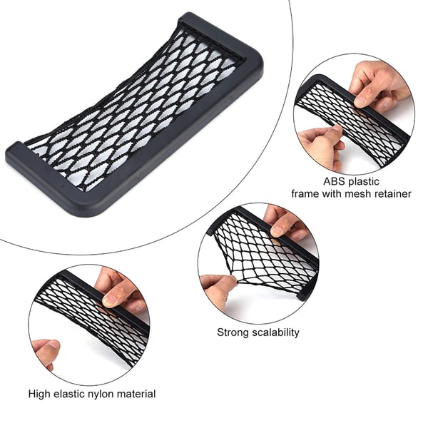 Buy One Get One Free | SafetyPocket - Universal mesh storage bag for car seats on the backrest [Last day of sale]
