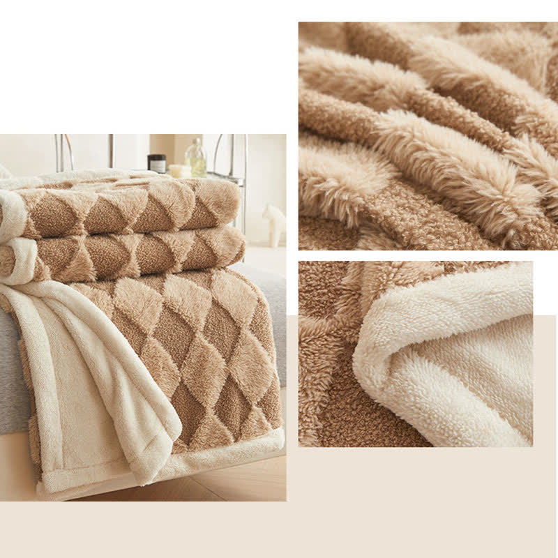 DreamVel - Soft double velvet throw blanket [Last day sale]