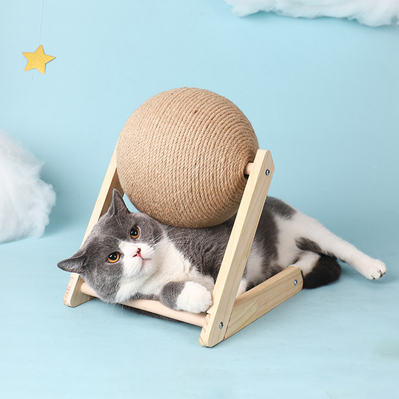 Interactieve draaibare krabbal voor katten voor actief spel en fitness