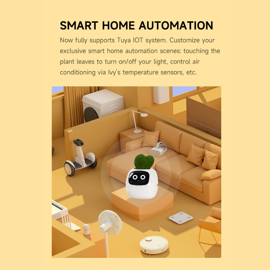 Moderne zelfwatergevende pot voor kamerplanten