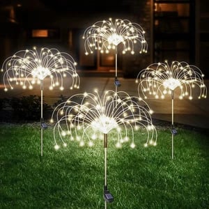 GlowBurst - solar-powered fireworks for your garden - completely without electricity