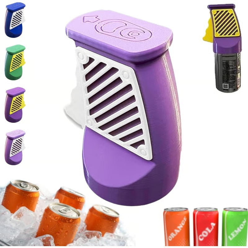 Easy Grip Blikopener voor één hand en drinkdeksel set
