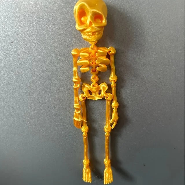 Griezelige Skelet Koelkastmagneet voor Halloweendecoratie