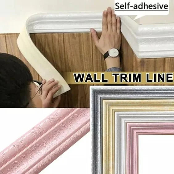 2+2 FREE | EcoBorder - 3D wall border with environmental protection