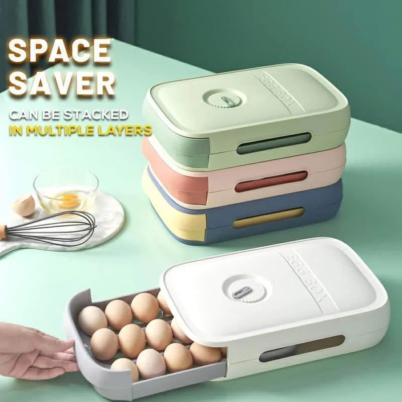 EggRack - Egg storage box in a new drawer