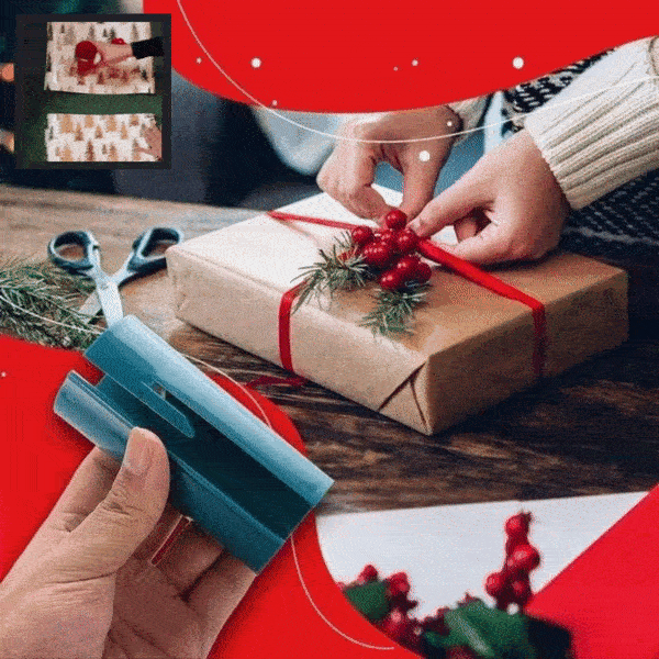 Buy 1+1 FREE | FestiveWrap - Christmas Paper Cutter [Last Day of Sale]