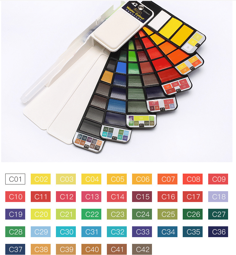 ArtWander - Handy watercolor set for travel