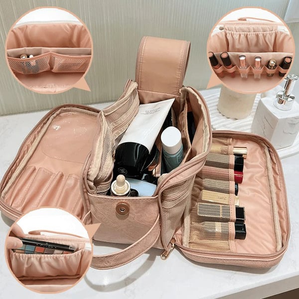 GlamGo - Large Capacity Travel Cosmetic Bag [Last Day Sale]